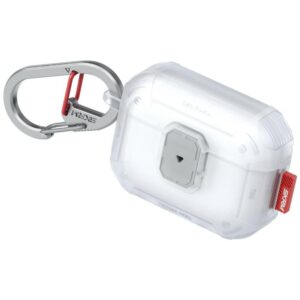 Dėklas Skinarma Mecha LE skirtas AirPods Pro 3 transparent