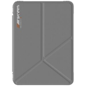 Dėklas Skinarma Trax skirtas Kindle Paperbaltos spalvos 12 gen. 7" pilkos spalvos