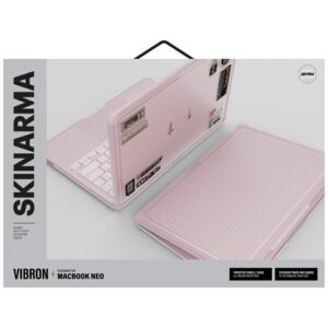 Dėklas Skinarma Protective Dėklas Vibron skirtas MacBook Neo 13" pink - Image 6