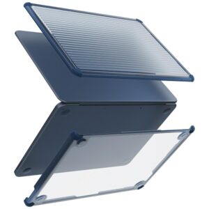 Dėklas Skinarma Protective Dėklas Vibron skirtas MacBook Neo 13" navy blue
