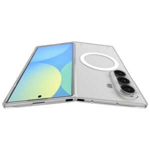 Dėklas Spigen Air Skin MagSafe skirtas Samsung Galaxy Z Fold8 Ultra skaidrus baltos spalvos - Image 9