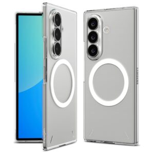 Dėklas Spigen Air Skin MagSafe skirtas Samsung Galaxy Z Fold8 Ultra skaidrus baltos spalvos - Image 2