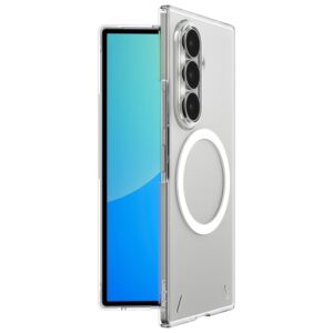 Dėklas Spigen Air Skin MagSafe skirtas Samsung Galaxy Z Fold8 Ultra skaidrus baltos spalvos - Image 4
