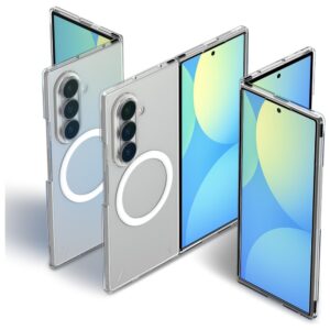 Dėklas Spigen Air Skin MagSafe skirtas Samsung Galaxy Z Fold8 Ultra skaidrus baltos spalvos - Image 7