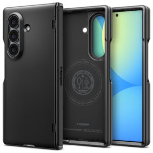 Dėklas Spigen Slim Armor Pro MagSafe skirtas Samsung Galaxy Z Fold8 Ultra juodos spalvos - Image 1