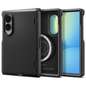 Dėklas Spigen Slim Armor Pro Mag MagSafe skirtas Samsung Galaxy Z Fold8 juodos spalvos - Image 1