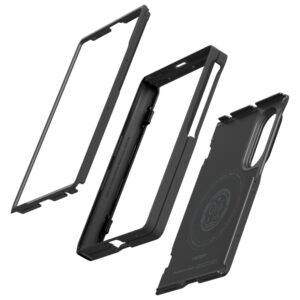 Dėklas Spigen Slim Armor Pro Mag MagSafe skirtas Samsung Galaxy Z Fold8 juodos spalvos - Image 8