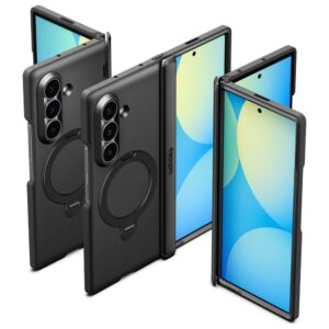 Dėklas Spigen Slim Armor Pro S MagSafe skirtas Samsung Galaxy Z Fold8 Ultra juodos spalvos - Image 10