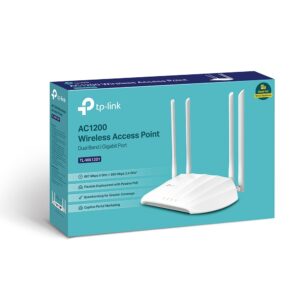 TP-Link TL-WA1201 WLAN prieigos taškas 867 Mbit/ai Balta Maitinimas per Eternetą (PoE) - Image 2