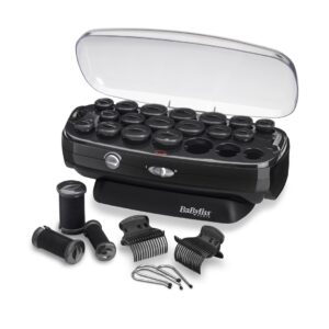 BaByliss Thermo Ceramic Rollers Plaukų modeliavimo rinkinys Juoda, Nerūdijančiojo plieno 50 W 2 m - Image 1