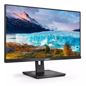 Philips S Line 243S1/00 kompiuterio monitorius 60,5 cm (23.8") 1920 x 1080 pikseliai „Full HD“ LCD Juoda