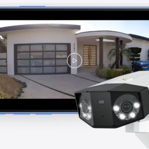 Lauko kamera IP REOLINK Duo P750 16MP Dual Lens, balta - Image 2