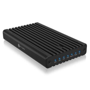 ICY BOX IB-2817MCL-C31 SSD korpusas Juoda M.2 USB maitinimas - Image 2