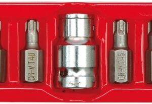 VOREL TORX antgalių rinkinys 7 vnt.