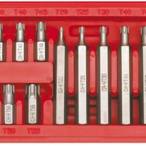 VOREL TORX antgalių rinkinys 15 vnt. - Image 1
