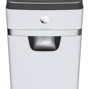 HP OneShred 18CC dokumentų naikiklis Smulkinimas mažais gabalėliais 65 dB 22 cm Balta, Juoda - Image 3