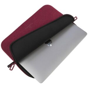 Krepšys kompiuteriui Tucano Melange Sleeve 13"/14" for laptop 13"/14" burgundy - Image 8