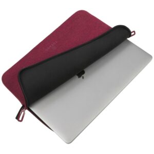 Krepšys kompiuteriui Tucano Melange Sleeve 15.6" for laptop 15.6" burgundy - Image 8