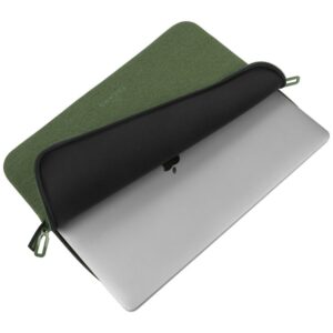 Krepšys kompiuteriui Tucano Melange Sleeve 15.6" for laptop 15.6" žalios spalvos - Image 8