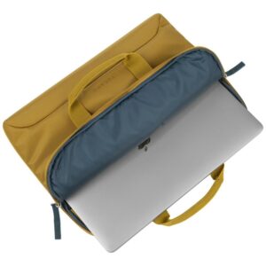 Krepšys kompiuteriui Tucano Smilza Superslim 15" mustard - Image 8