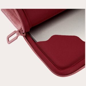 Laptop Bag Tucano Velluto 2 Sleeve 16" skirtas MacBook rožinės spalvos - Image 4