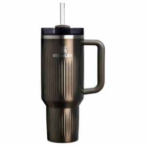 STANLEY termo puodelis Quencher H2.O Fluted 1.18L GunMetal Shine - Image 2