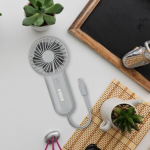 NOVEEN F220 USB įkraunamas rankinis ventiliatorius
