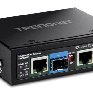 Trendnet TI-BF22SFP tinklo medijos keitiklis 1000 Mbit/ai Juoda - Image 2