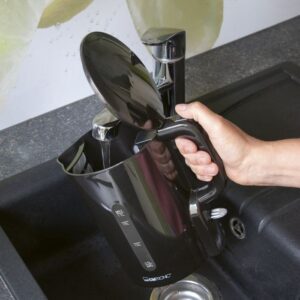 Clatronic WK 3835 elektrinis virdulys 1,7 L 2200 W Juoda