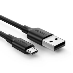 Kabelis USB A - microUSB 1m juodas US289 UGREEN