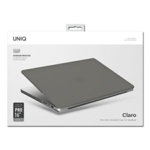 UNIQ Claro Bookdėklas MacBook Pro 16" (2021) smoke matt pilkos spalvos - Image 3