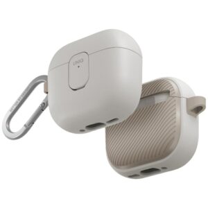 Dėklas UNIQ Clyde for AirPods 4 Lock Dėklas beige