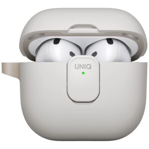 Dėklas UNIQ Clyde for AirPods 4 Lock Dėklas beige - Image 3