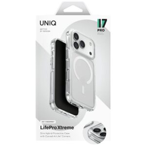 UNIQ LifePro Xtreme dėklas skirtas Apple iPhone 17 Pro Magclick Charging Transparent - Image 6