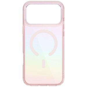 UNIQ Iridescia dėklas for Apple iPhone 17 Pro Max Magclick Charging rožinės spalvos prism - Image 5