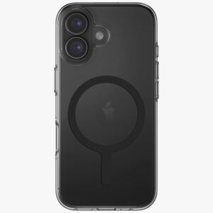 UNIQ Clario dėklas skirtas Apple iPhone 17 Magclick Charging juodos spalvos - Image 2