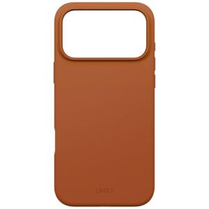 UNIQ Lino dėklas skirtas Apple iPhone 17 Pro Max Magclick Charging oranžinės spalvos - Image 3