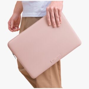 Laptop Sleeve UNIQ Cyprus Ridge Edition 14" waterproof neoprene rožinės spalvos - Image 5