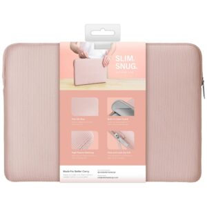 Laptop Sleeve UNIQ Cyprus Ridge Edition 14" waterproof neoprene rožinės spalvos - Image 7