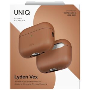 Dėklas UNIQ Lyden Vex to AirPods Pro 3 gen caramel - Image 2
