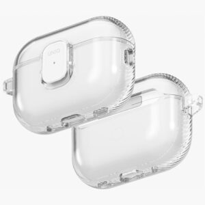 Dėklas UNIQ Glase Pro for AirPods Pro 3 Lock Dėklas transparent