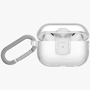 Dėklas UNIQ Glase Pro for AirPods Pro 3 Lock Dėklas transparent - Image 2