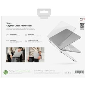 Dėklas UNIQ Vero for MacBook Neo transparent - Image 3