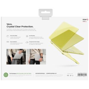 Dėklas UNIQ Vero for MacBook Neo tinted citrus - Image 2