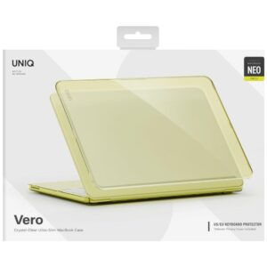 Dėklas UNIQ Vero for MacBook Neo tinted citrus - Image 3