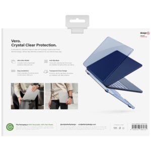 Dėklas UNIQ Vero for MacBook Neo tinted indigo - Image 2