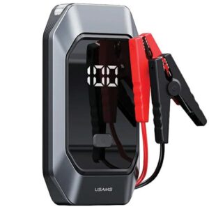 USAMS Jumpstarter Powerbank 8000mAh+ built-in flashlight juodos spalvos ZB284ZDB01 (US-ZB284) - Image 2