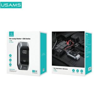 USAMS Jumpstarter Powerbank 8000mAh+ built-in flashlight juodos spalvos ZB284ZDB01 (US-ZB284) - Image 10