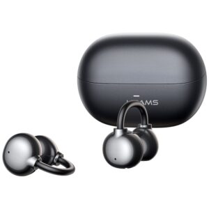 Ausinės Bluetooth USAMS Echo R02 Clip-on wireless grey - Image 3