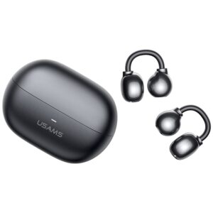 Ausinės Bluetooth USAMS Echo R02 Clip-on wireless grey - Image 4
